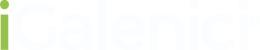 iGalenici logo bianco e verde PNG iGalenici logo bianco e verde PNG